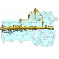 Advanced Force Feed & Spray Lubrication on gears & brakes